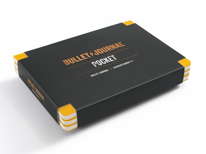 Leuchtturm1917 Bullet Journal Notizbuch Pocket Yellow24 3er Pack