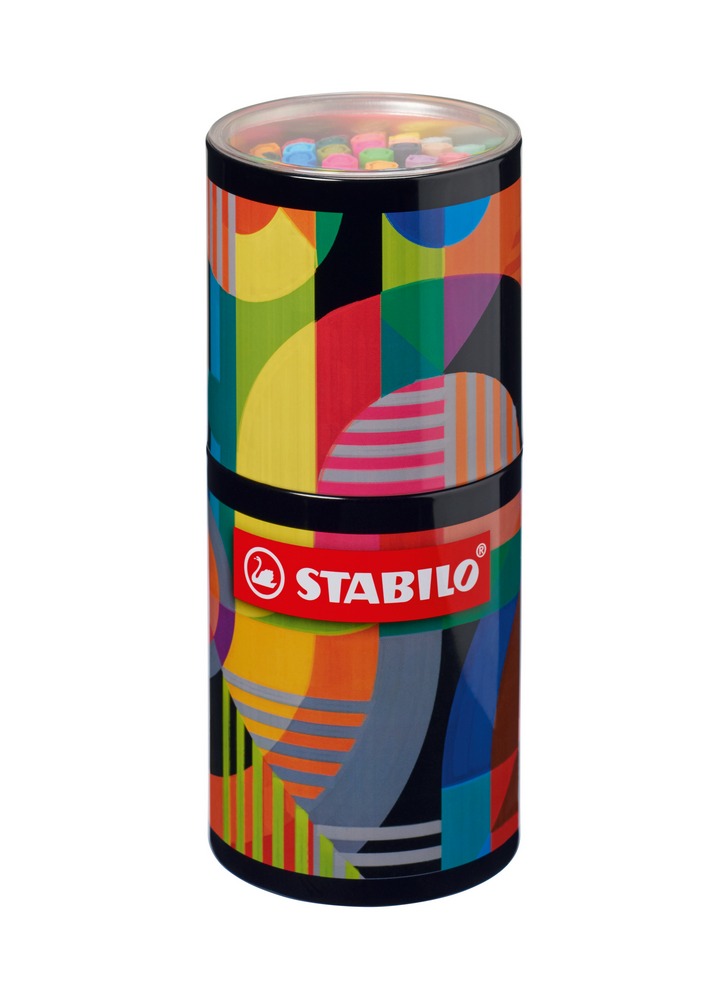 STABILO Fasermaler ARTY Premium Pen 68 in 45er Metallrunddose
