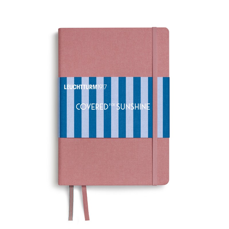 Leuchtturm1917 Notizbuch Medium Hardcover A5 Covered for Sunshine Beach Rose punktkariert