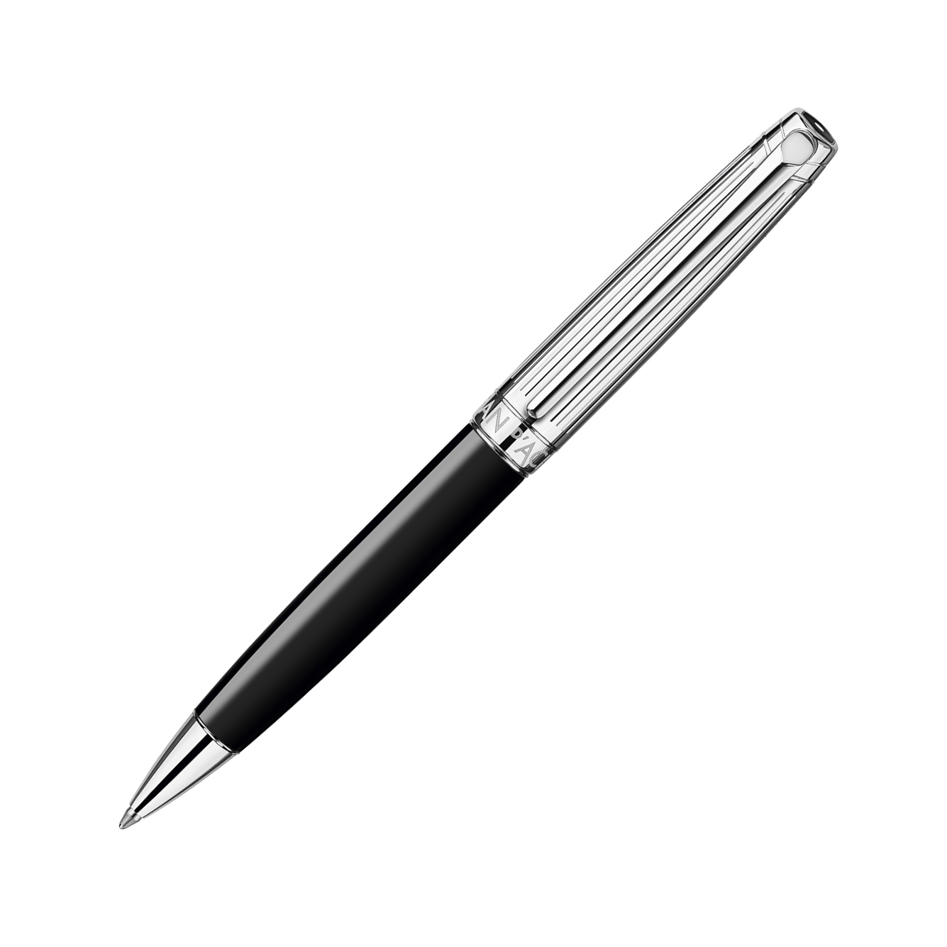 Caran d'Ache Kugelschreiber Leman Bicolor Schwarz