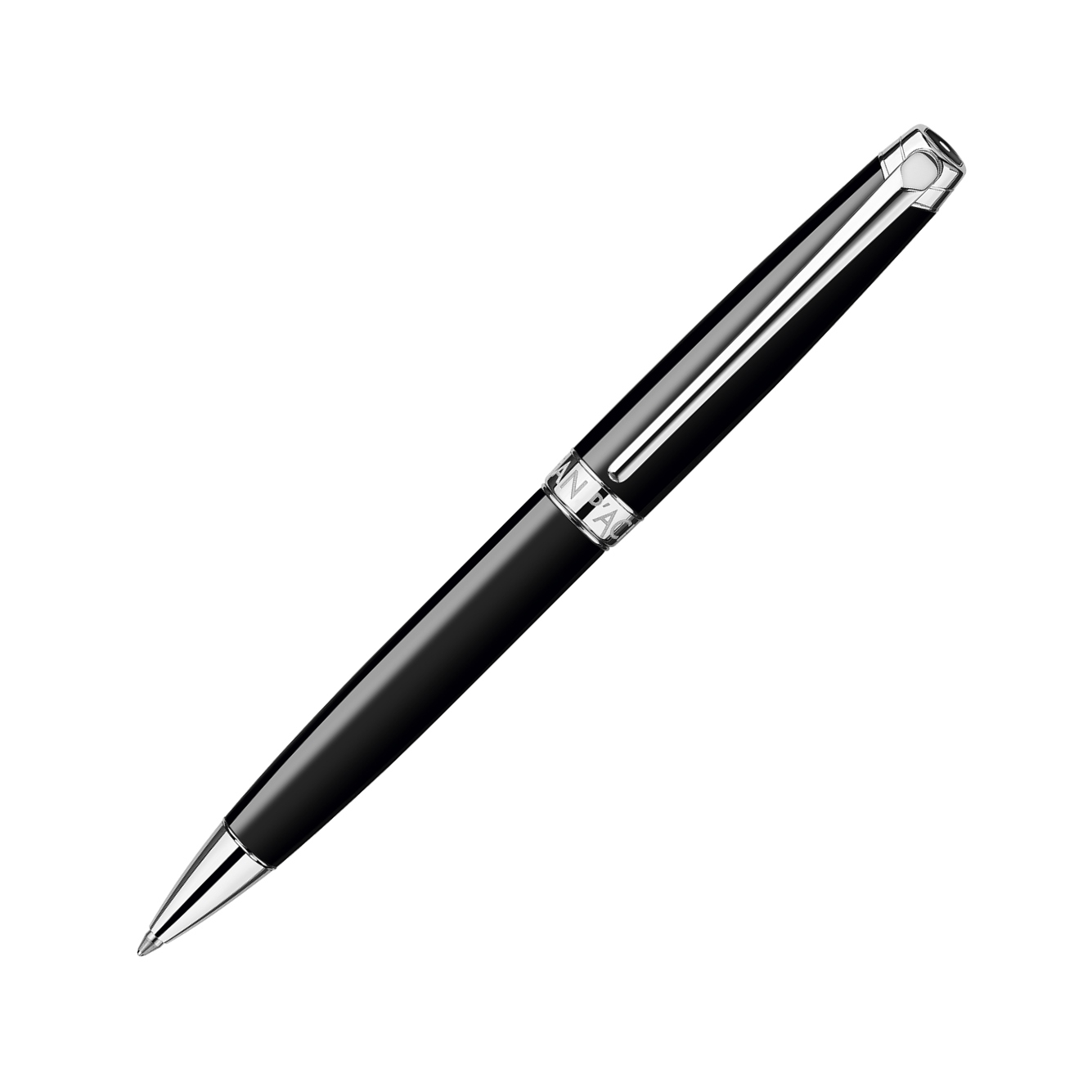 Caran d'Ache Kugelschreiber Leman Ebony Schwarz