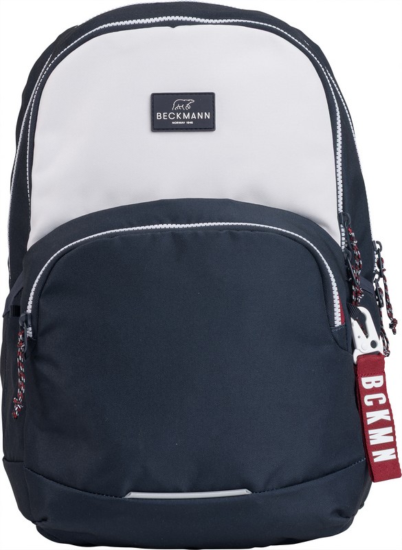 Beckmann Schulrucksack Sport Junior Navy White