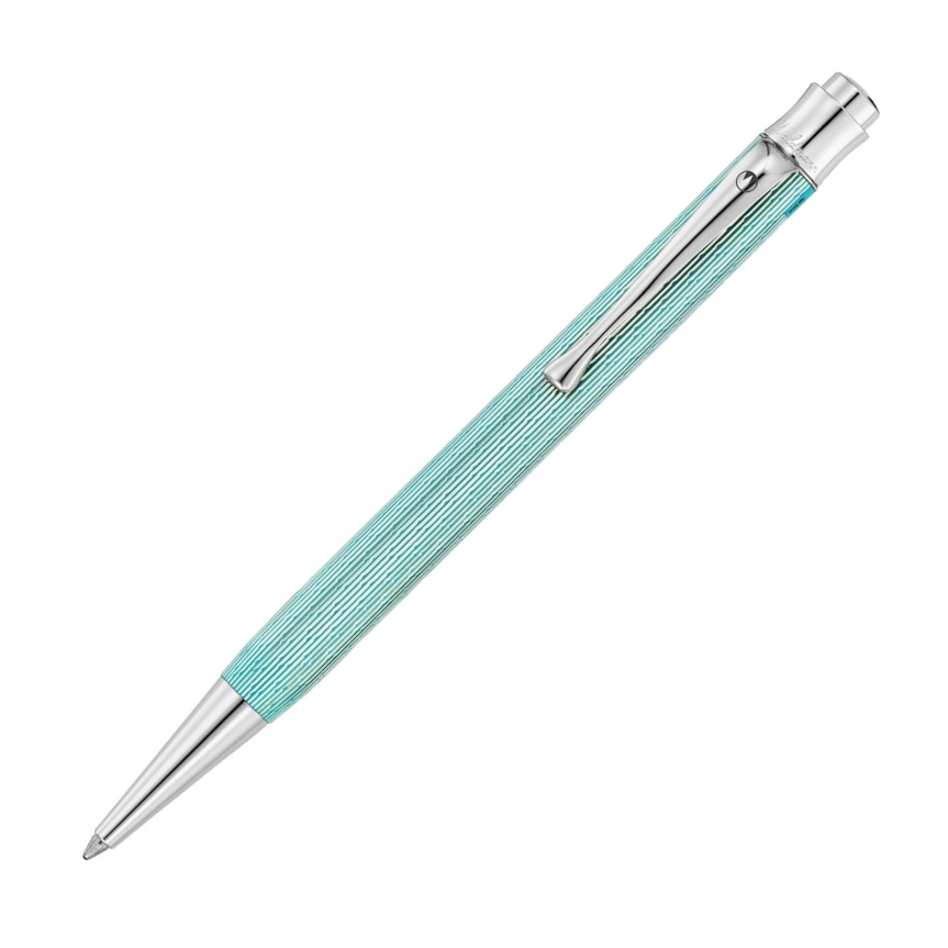 Waldmann Kugelschreiber Tango Guillochiertes Imagination-Dekor aquamarin