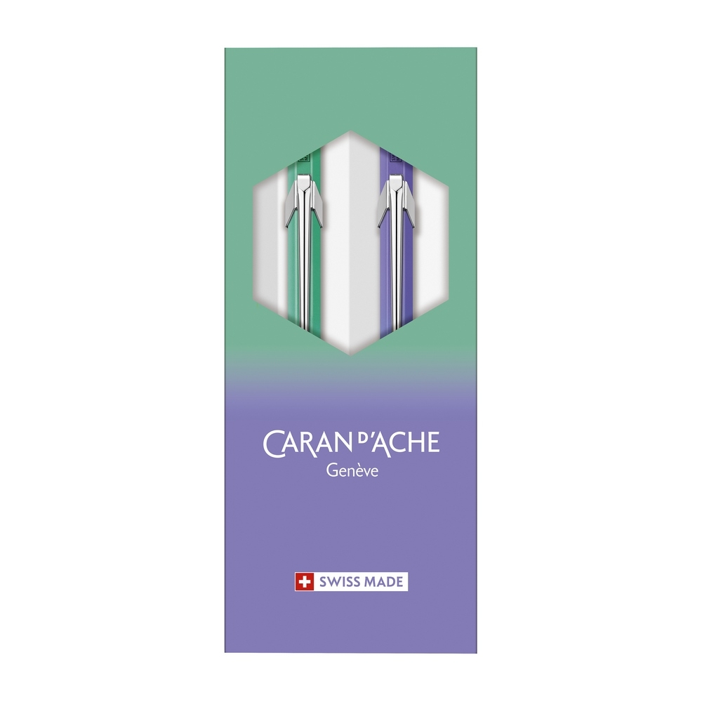 Caran d'Ache Kugelschreiber & Druckbleistift Set 849 Borealis