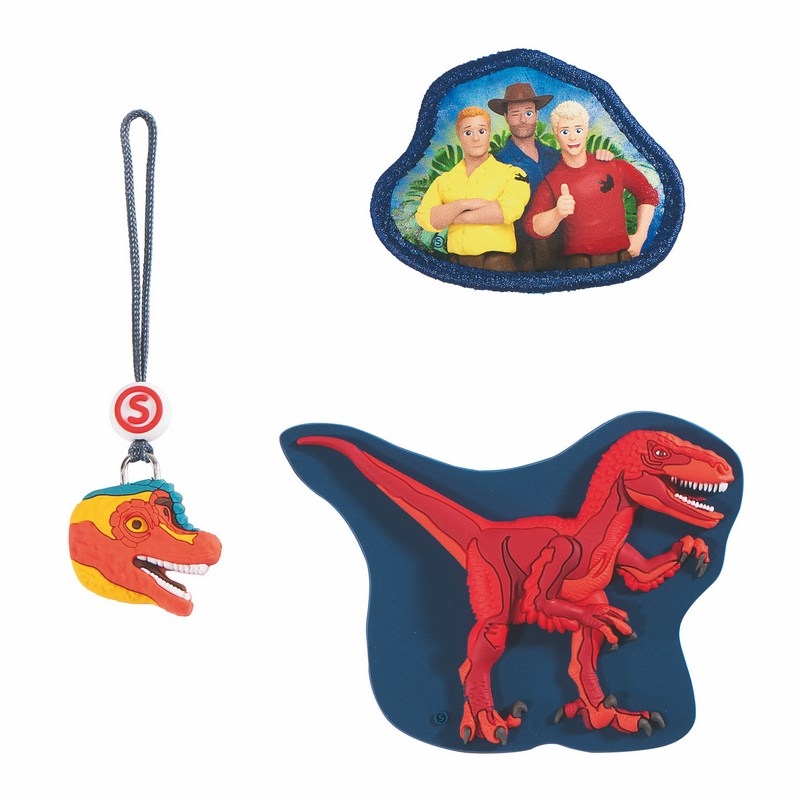 Step by Step Magic Mags Schleich Dinosaurs Velociraptor