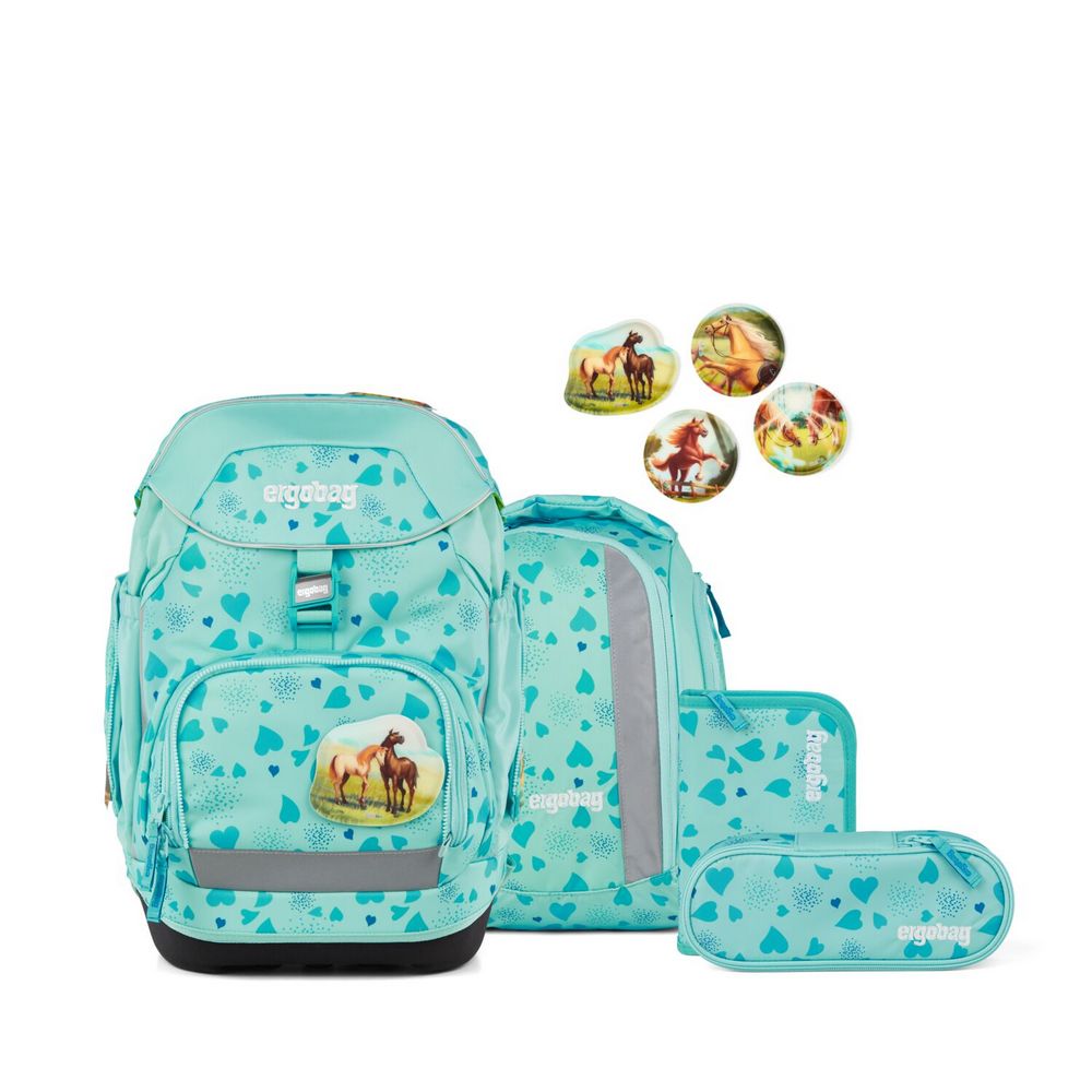 ergobag pack Schulranzen Set ReitBärtraum 6tlg.