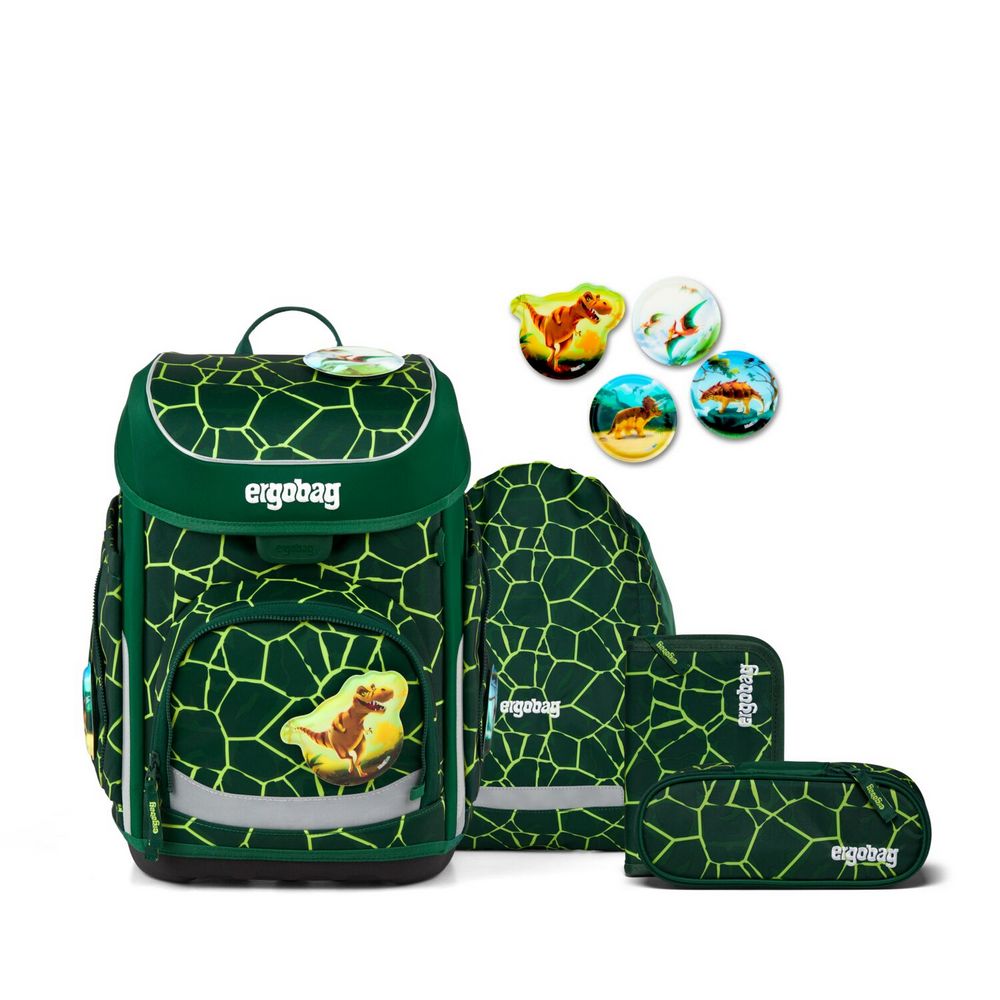 ergobag cubo Schulranzen Set BärRex 5tlg.