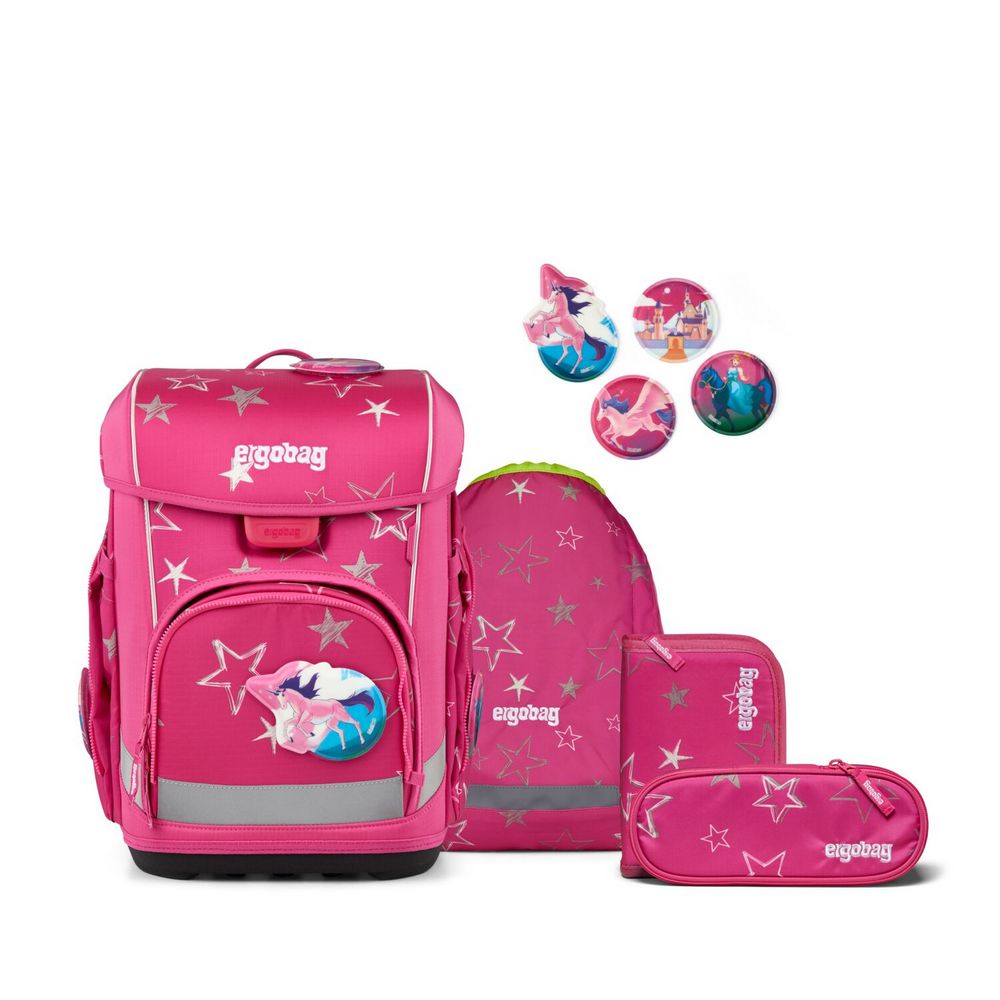 ergobag cubo light Schulranzen SternzauBär 5tlg.