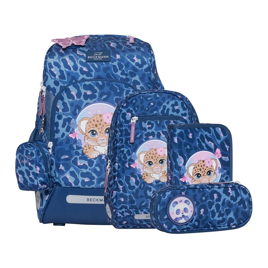Beckmann Schulranzen-Set Active Air FLX Cheetah 6tlg.