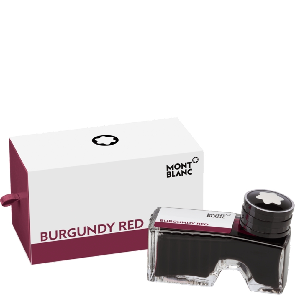 Montblanc Tintenfass Burgundy Red 60 ml