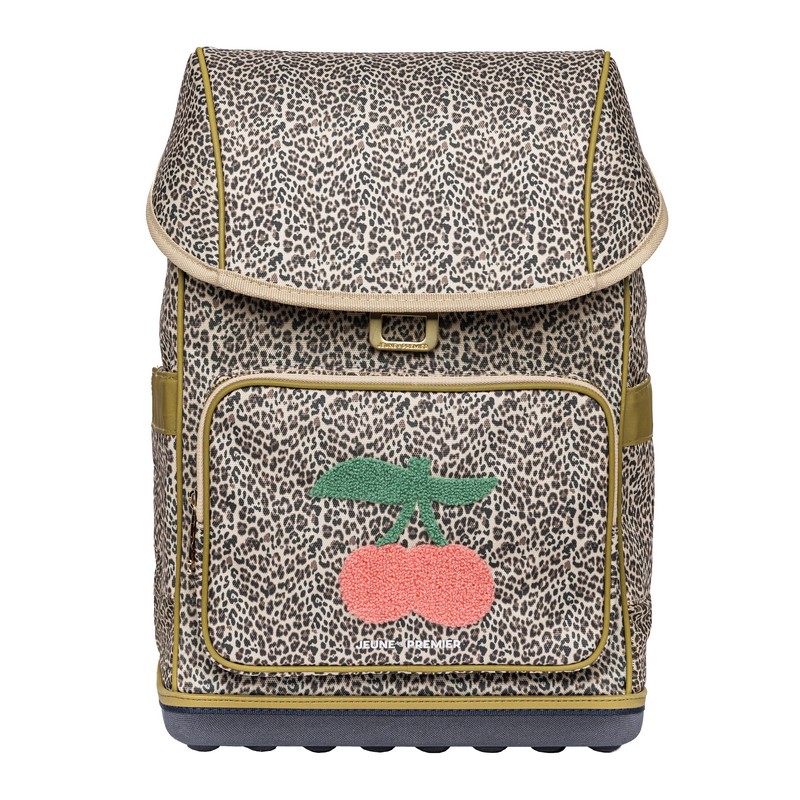 Jeune Premier Schulranzen Ergomaxx Leopard Cherry