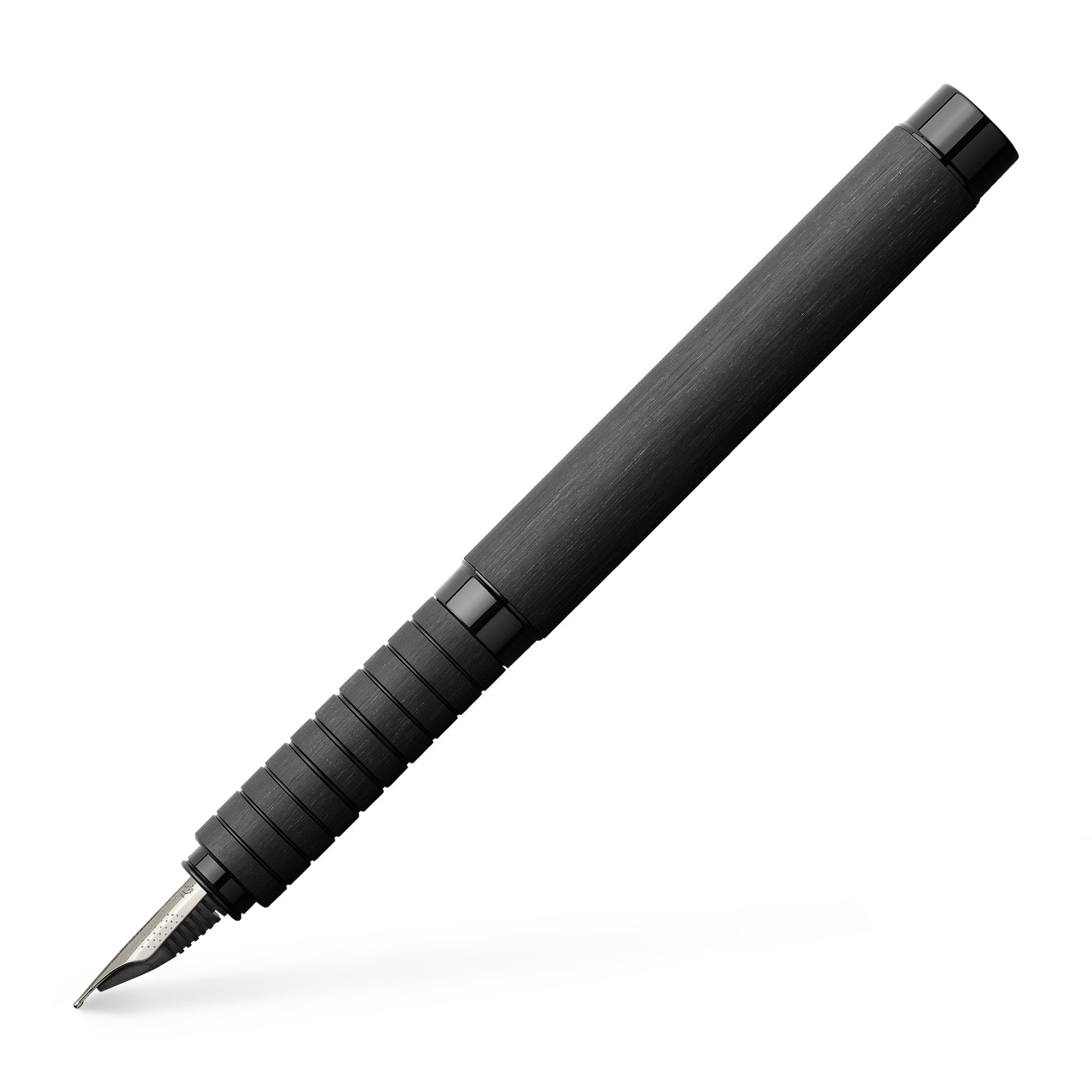 Faber-Castell Füllfederhalter Essentio Aluminium Schwarz M