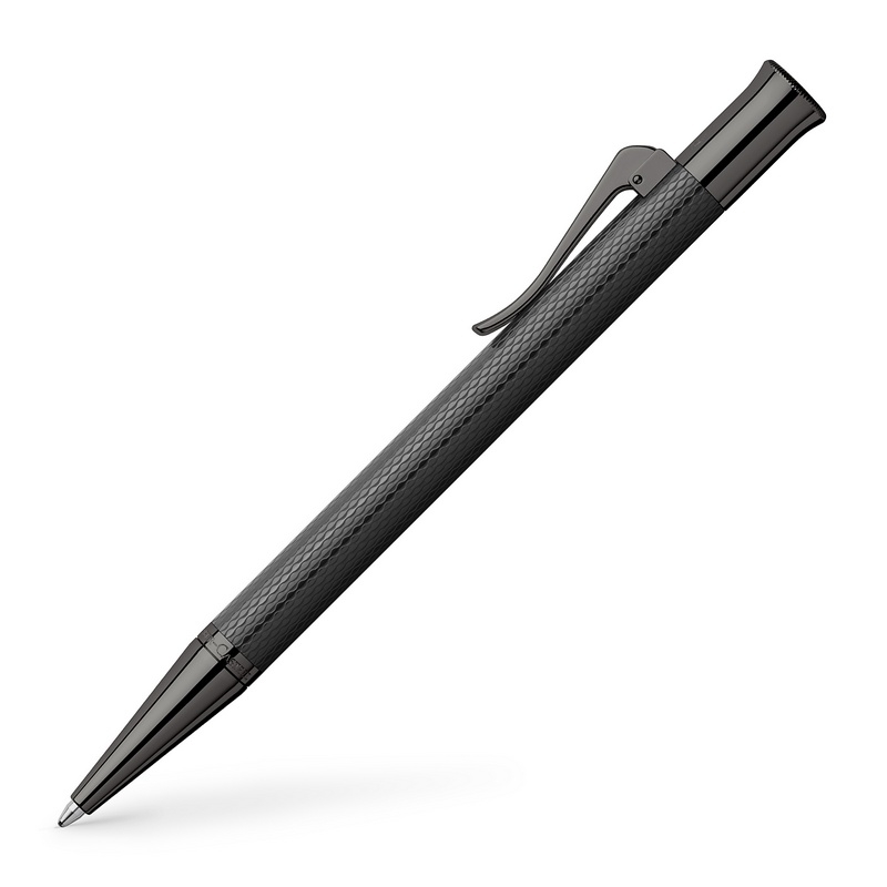 Graf von Faber-Castell Kugelschreiber Guilloche Black Edition