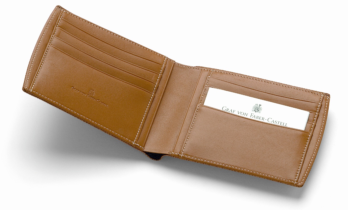 Graf von Faber-Castell Kreditkartenetui Querformat Braun