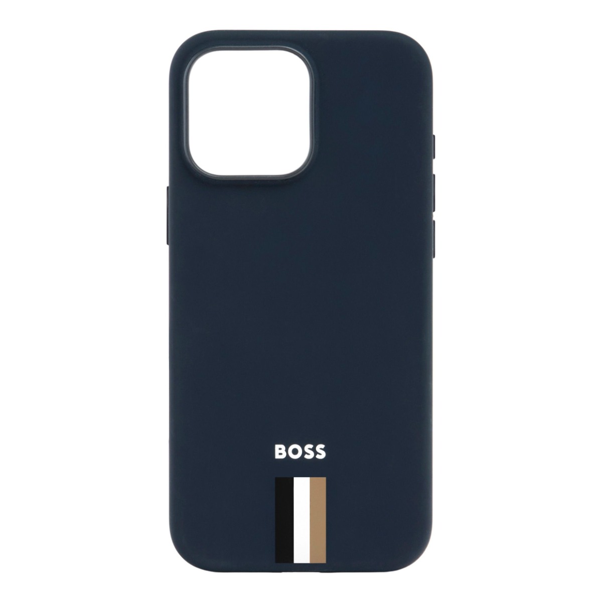 BOSS Smartphone Hülle Iconic für iPhone 16 Pro Max Navy