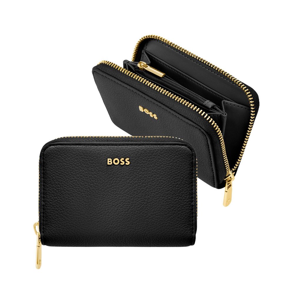 BOSS Brieftasche Signature Lady 4cc Schwarz