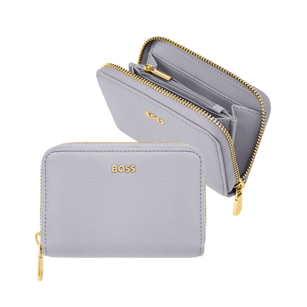 BOSS Brieftasche Signature Lady 4cc Lilac
