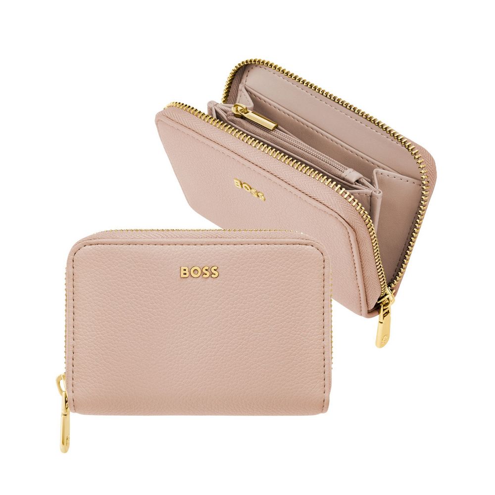 BOSS Brieftasche Signature Lady 4cc Nude