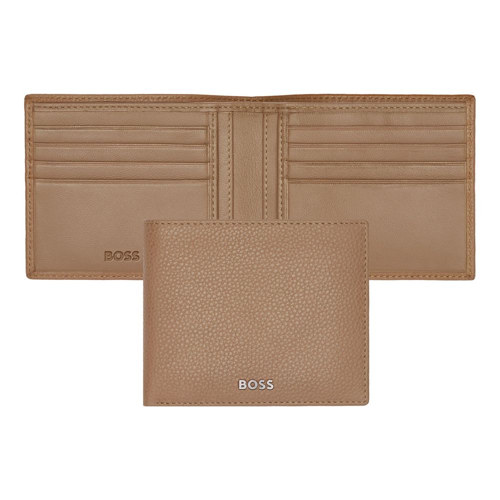 BOSS Brieftasche Classic Grained 8cc Camel
