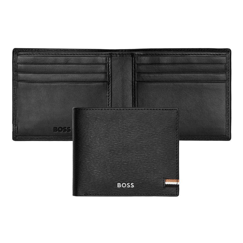 BOSS Brieftasche Iconic 6cc Schwarz