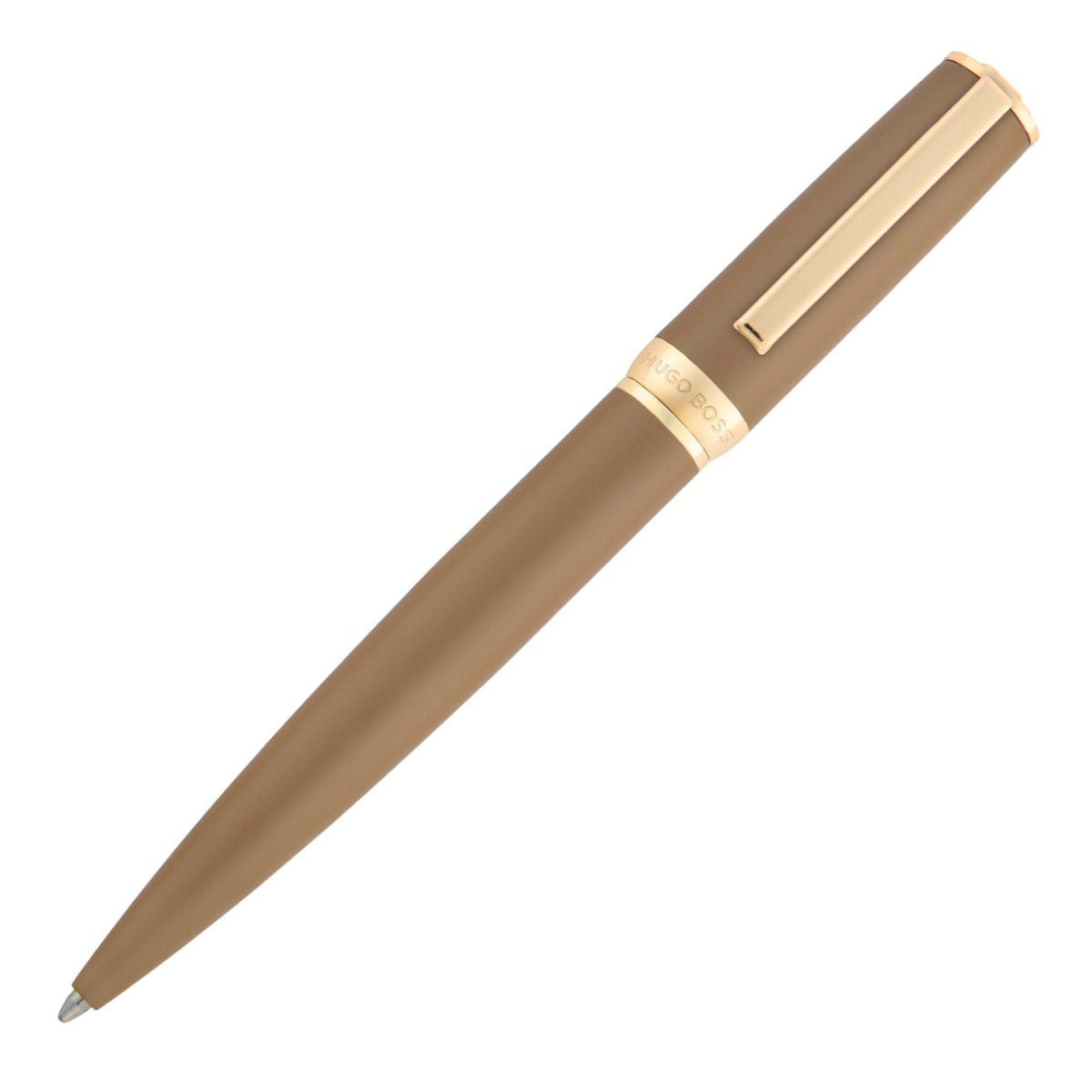 Hugo Boss Kugelschreiber Arche Double B Camel