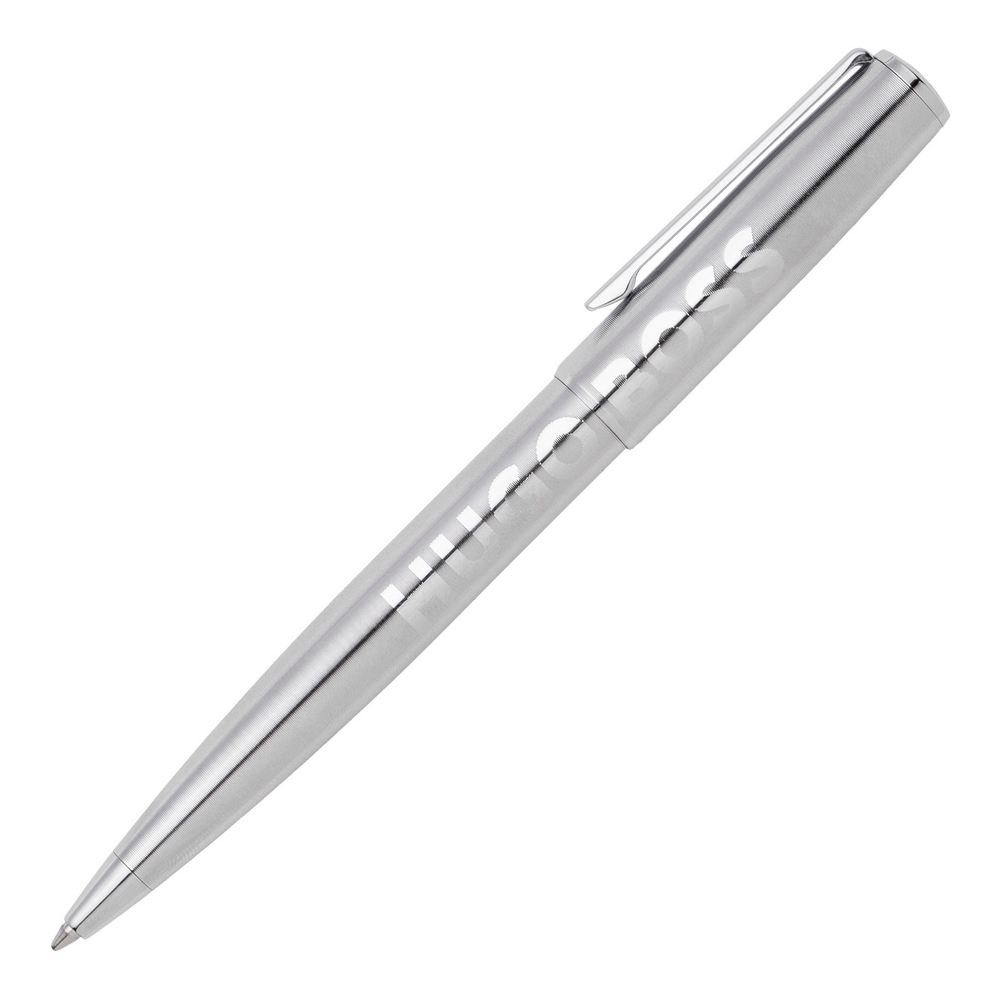 Hugo Boss Kugelschreiber Label Chrome