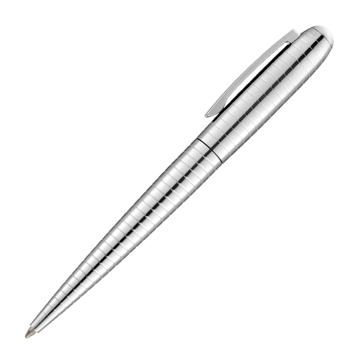 Hugo Boss Kugelschreiber Contour Soft Bauhaus Chrom