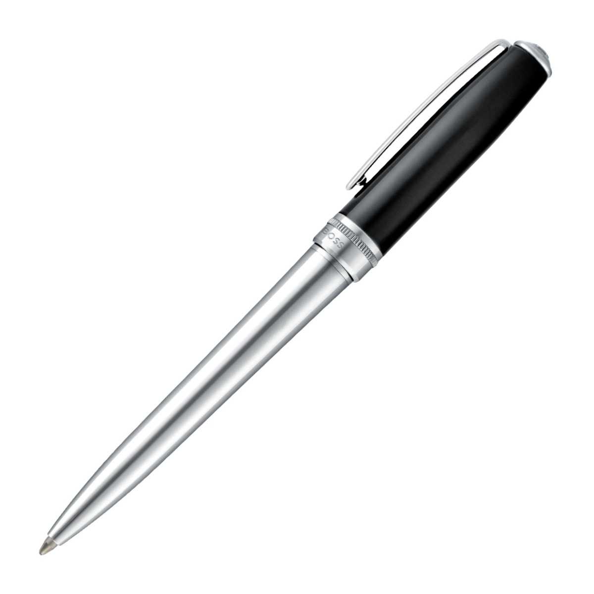 Hugo Boss Kugelschreiber Essential Classic Schwarz & Chrom