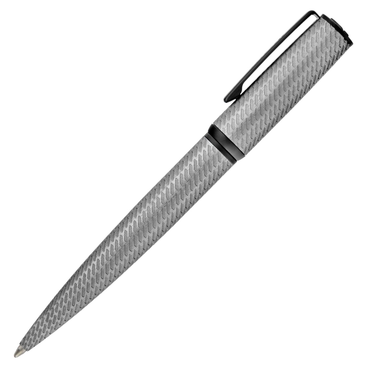 Hugo Boss Kugelschreiber Arche Pattern Silber