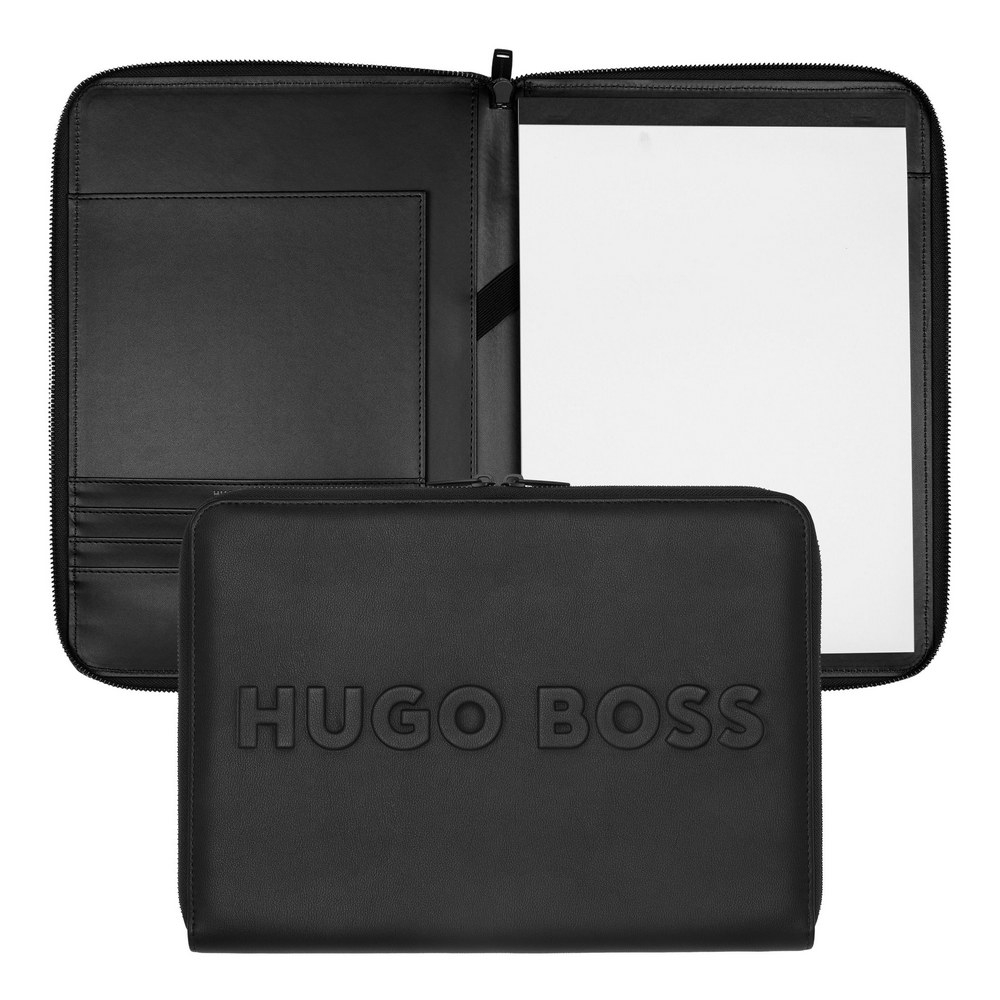 Hugo Boss Schreibmappe Label Black A4