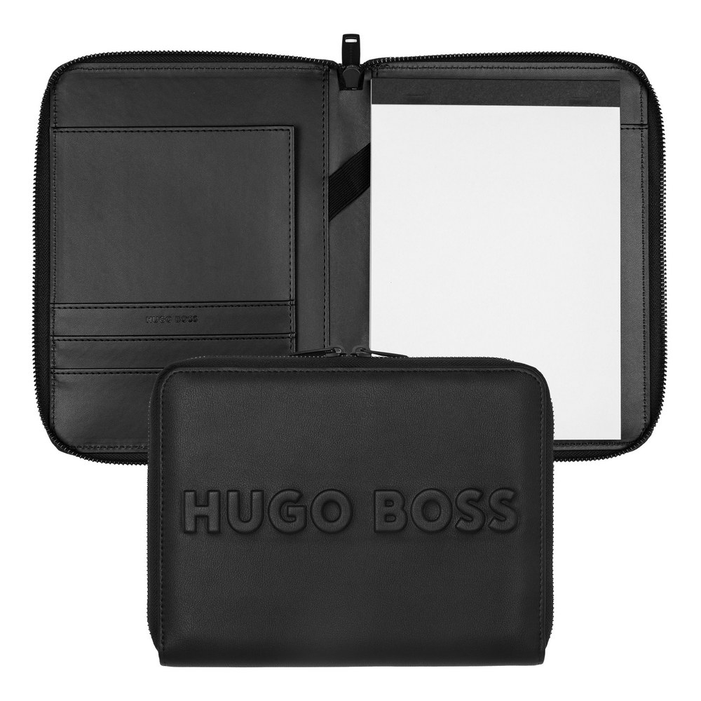 Hugo Boss Schreibmappe Label Black A5