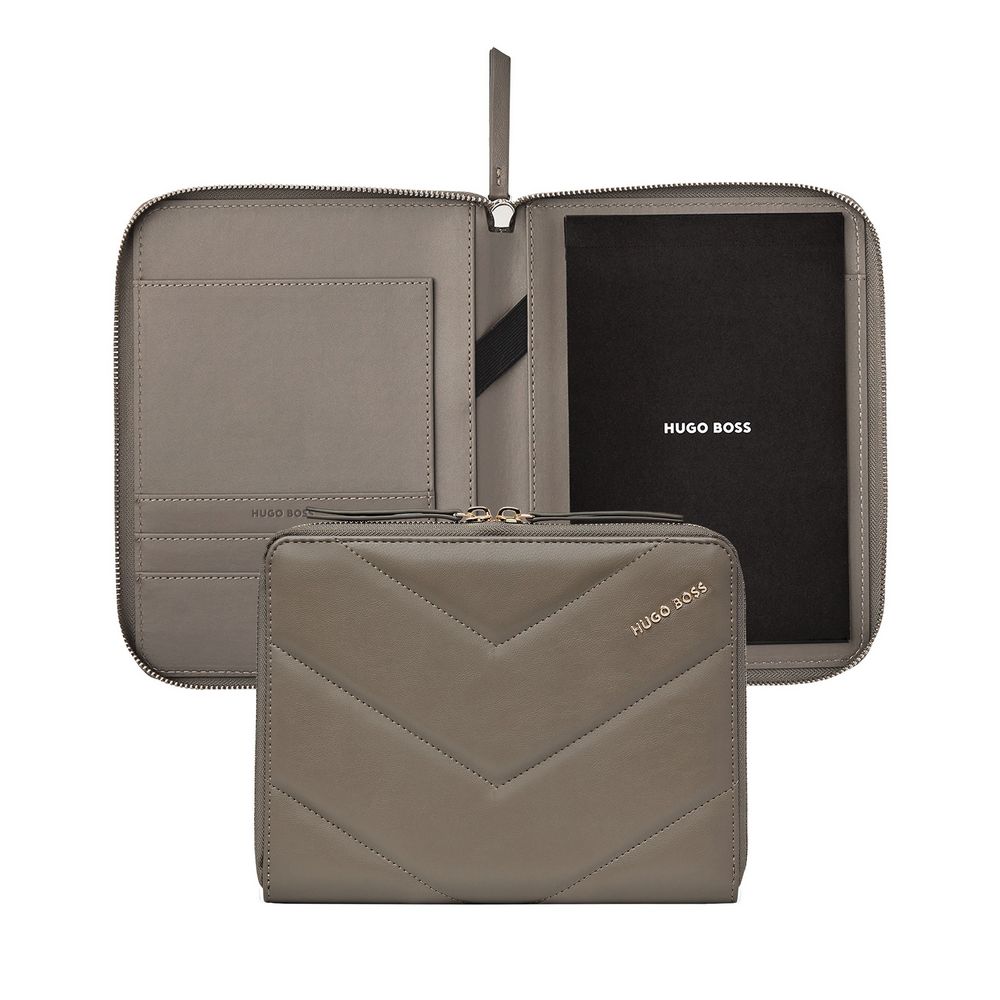 Hugo Boss Schreibmappe Triga A5 Taupe
