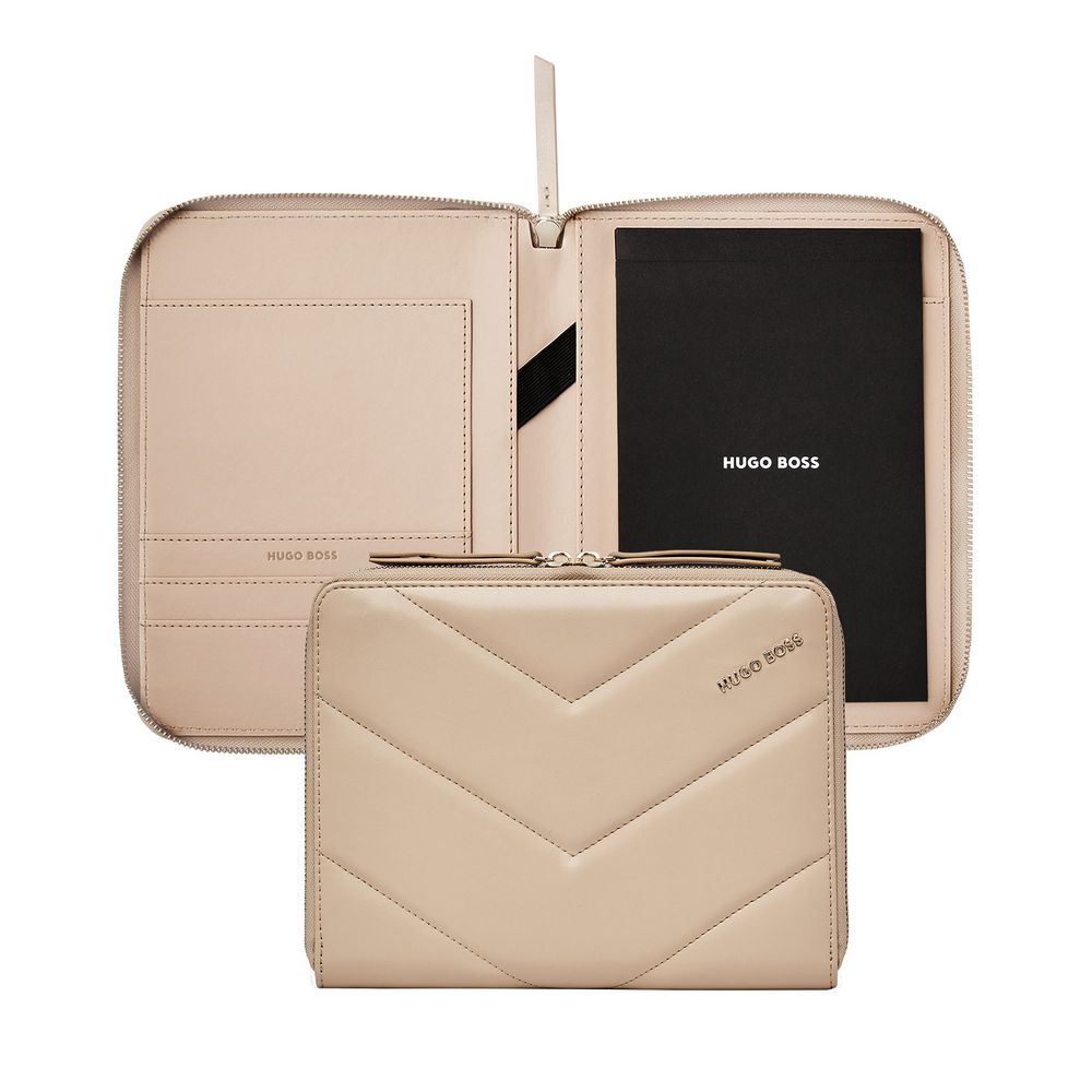 Hugo Boss Schreibmappe Triga A5 Nude