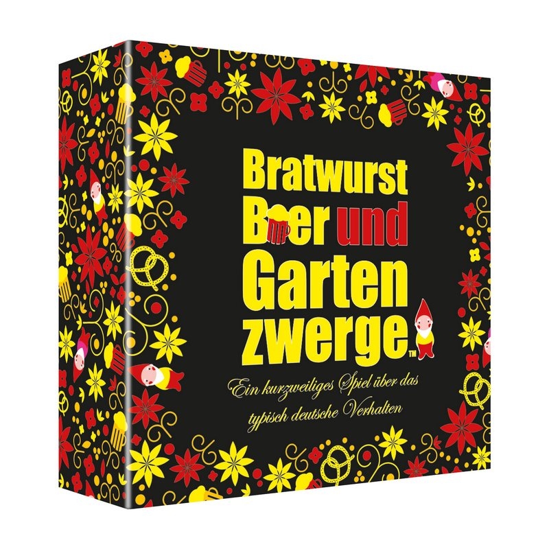 Kylskapspoesi Gesellschaftsspiel Bratwurst, Bier und Gartenzwerge