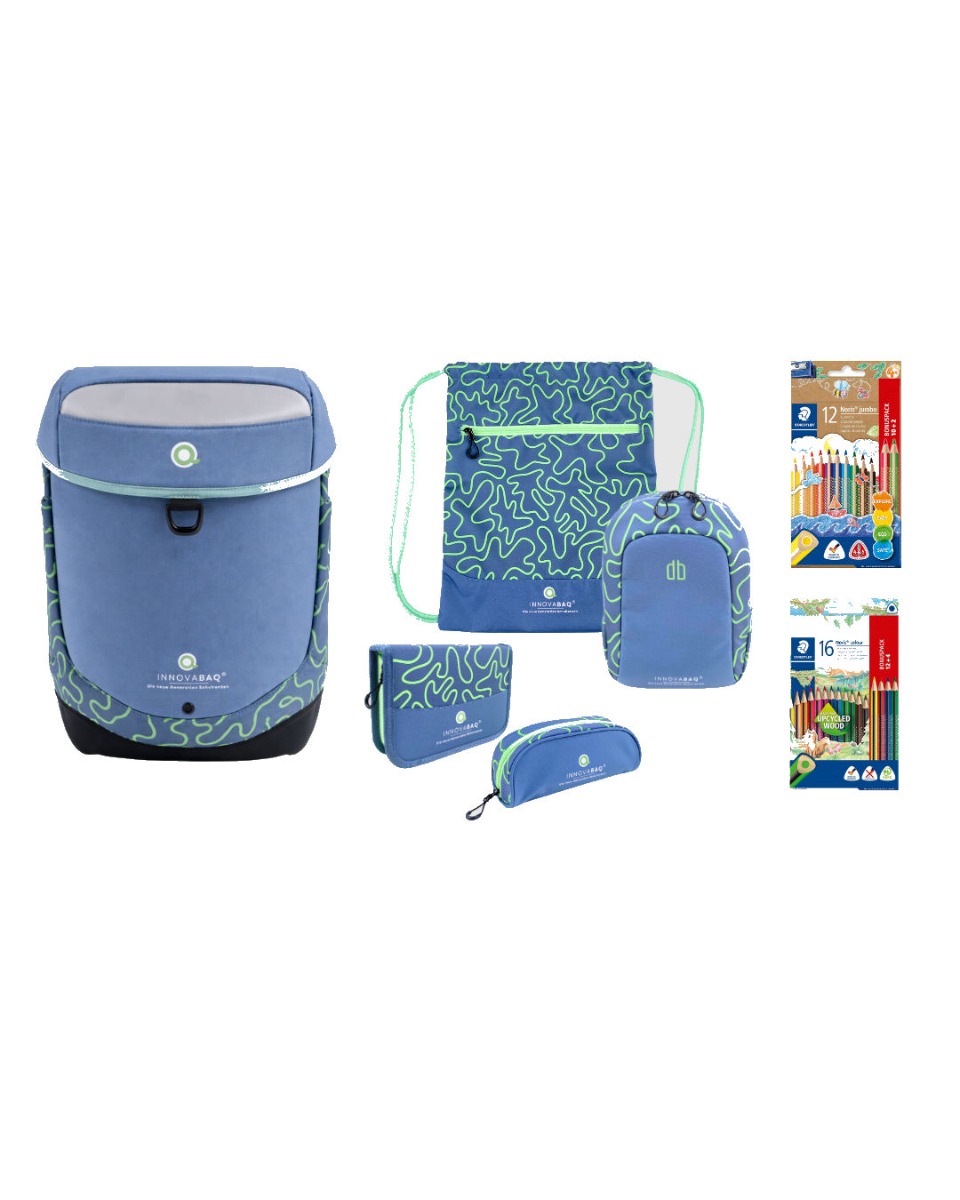 Innovabag Schulranzen Set Space Grey 8tlg.