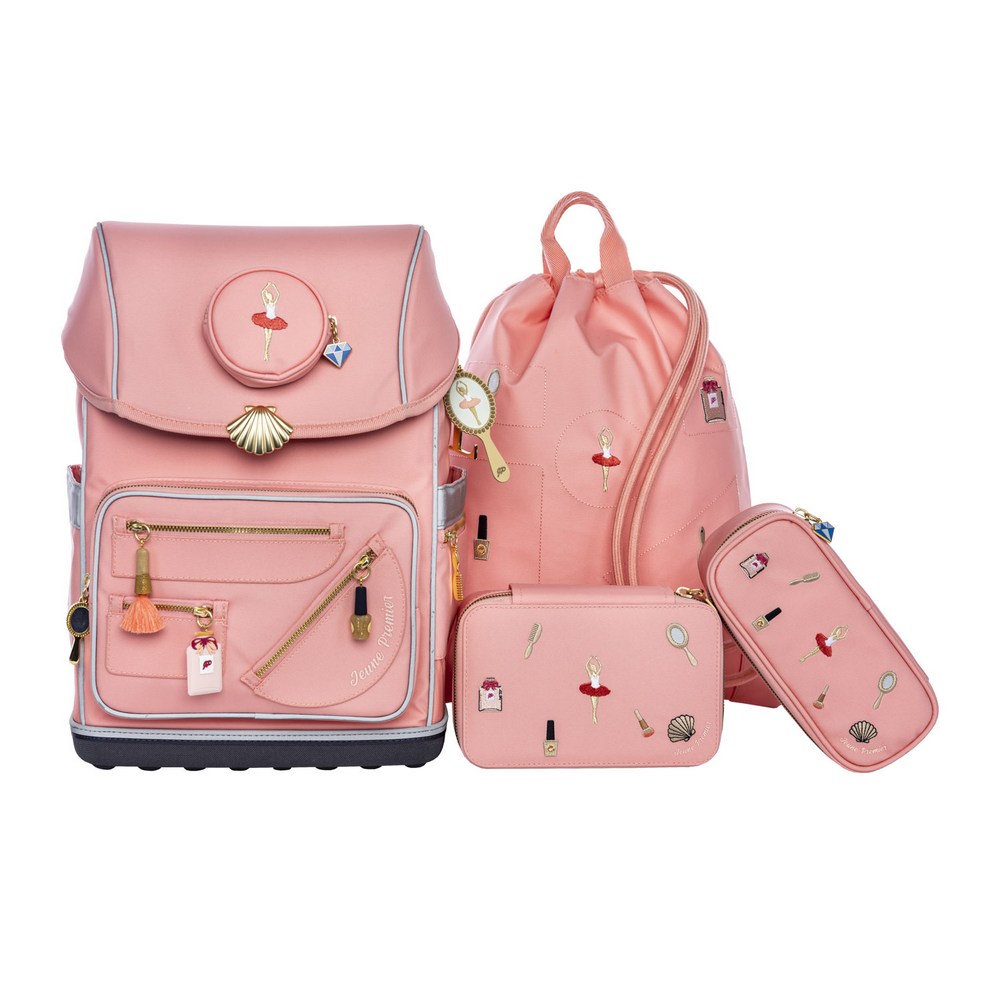 Jeune Premier Schulranzen-Set Ergomaxx Jewellery Box Pink 4tlg.