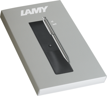 LAMY Mehrsystemschreiber st twin pen mit Etui im Set