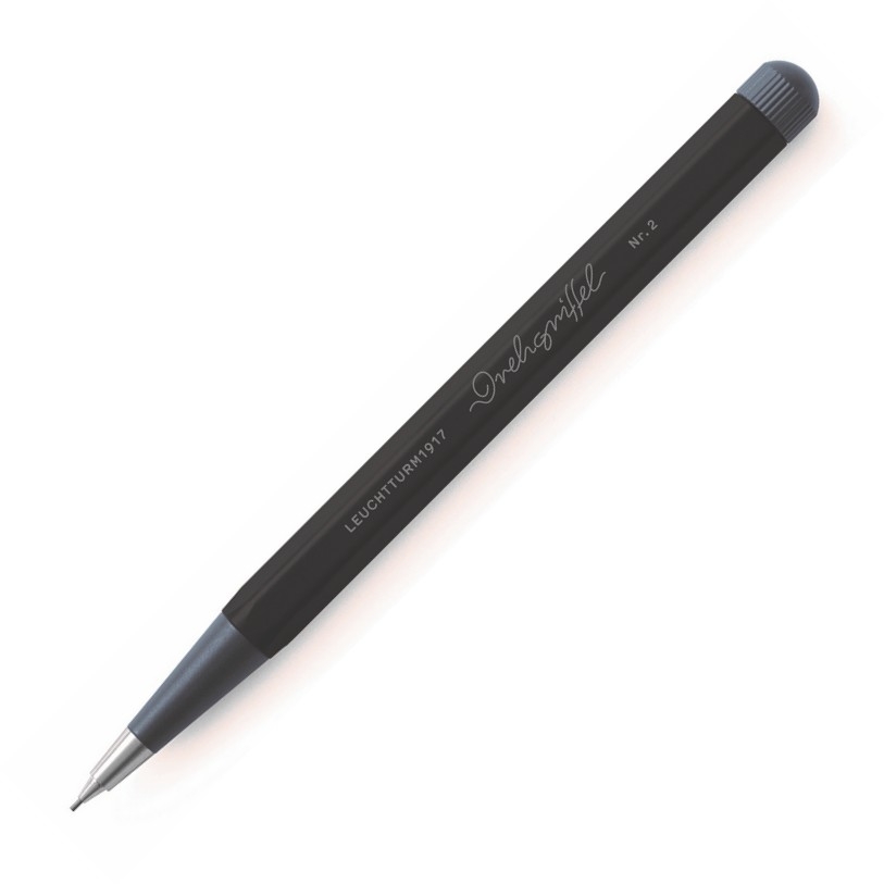 Leuchtturm1917 Bleistift Drehgriffel Nr.2 Schwarz