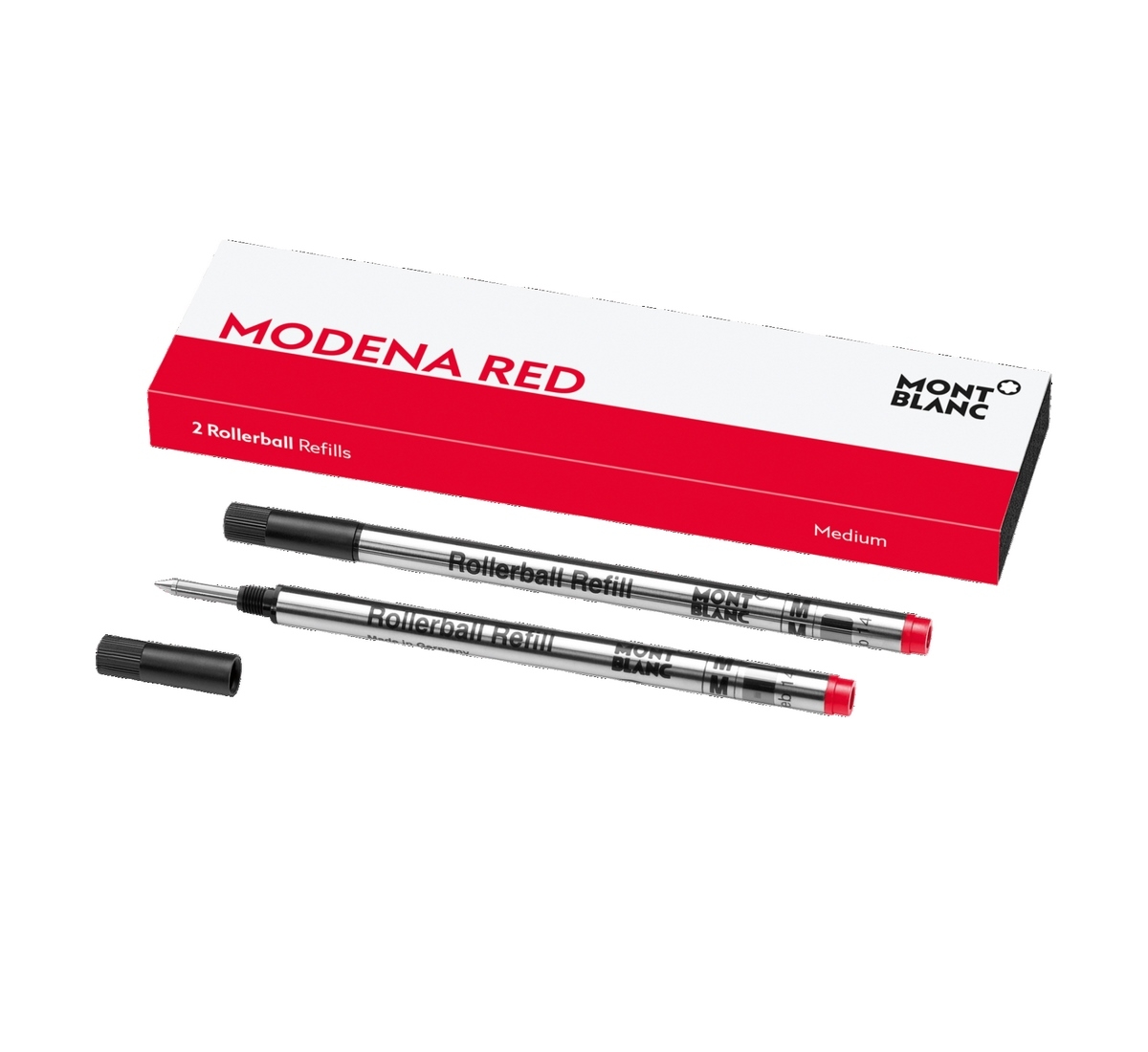 Montblanc Rollerballmine Modena Red M 2 Stk.
