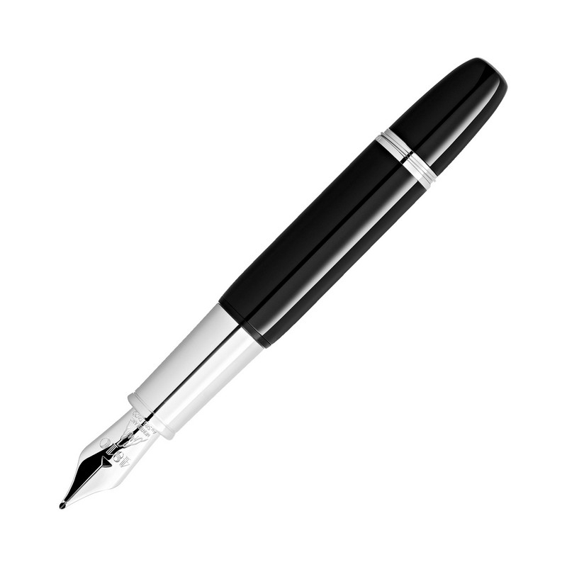 Montblanc Heritage Rouge et Noir Baby Füllfederhalter Schwarz M