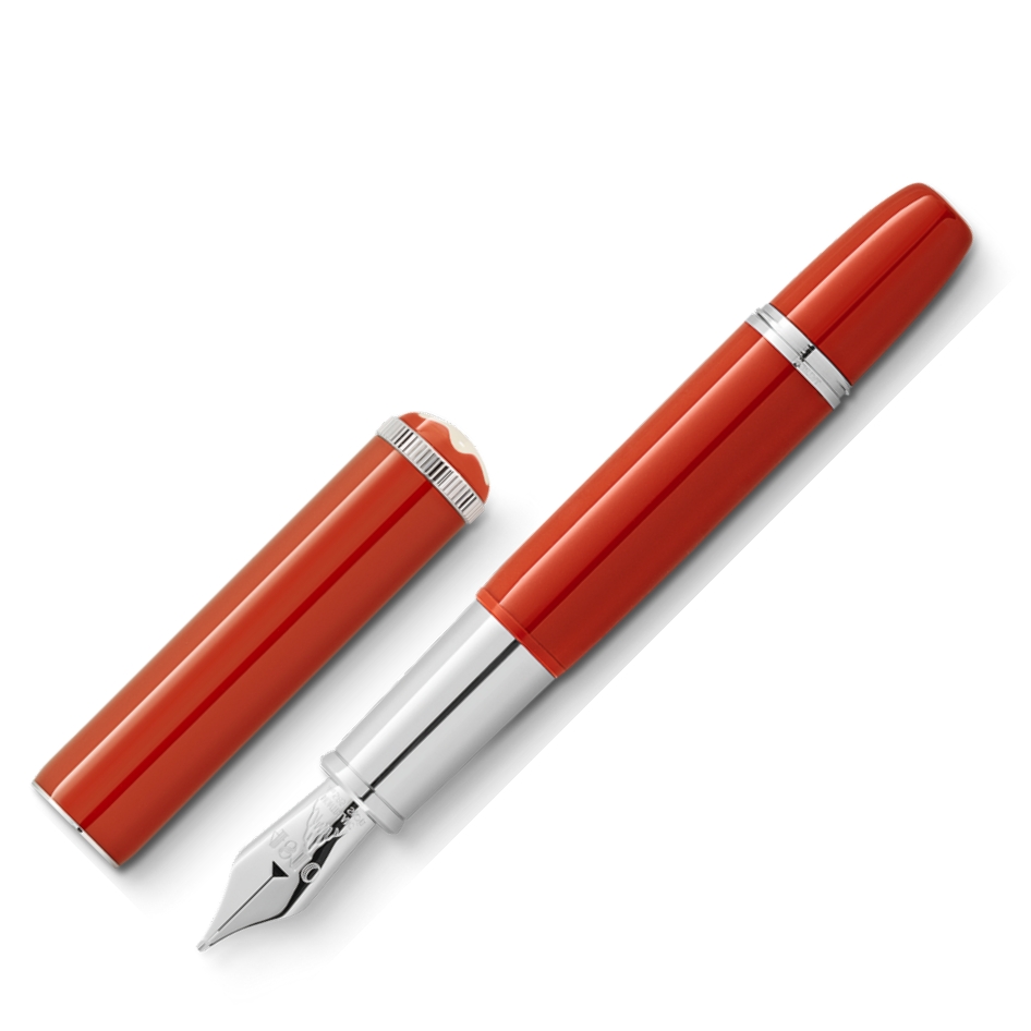 Montblanc Heritage Rouge et Noir Baby Füllfederhalter Coral M - Special Edition