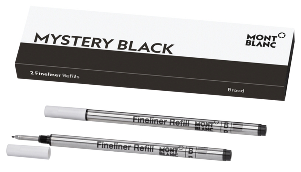 Montblanc Fineliner-Minen Mystery Black B 2 Stk.