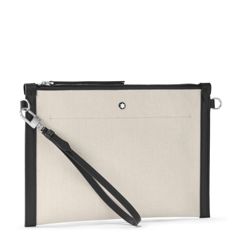 Montblanc Blue Spirit Clutch Ivory