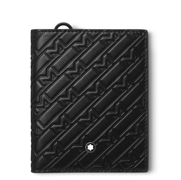 Montblanc M_Gram 4810 Brieftasche Kompakt 6cc Schwarz