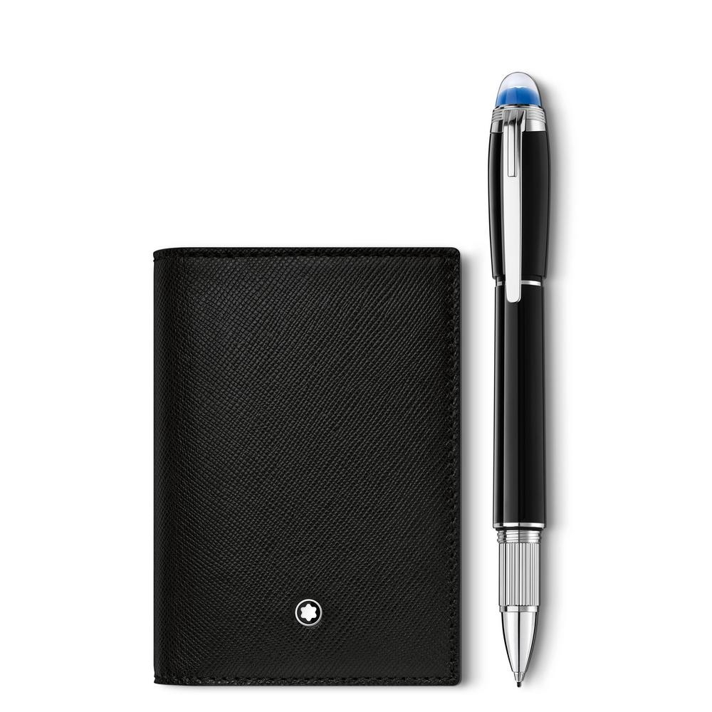 Montblanc Starwalker Precious Resin Fineliner mit Sartorial Visitenkartenetui im Set