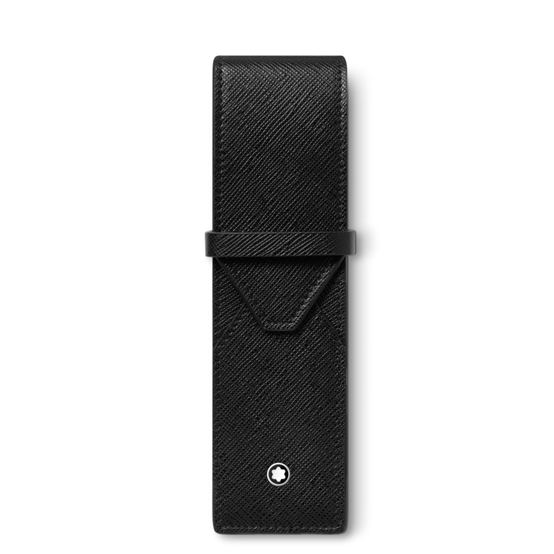 Montblanc Sartorial Etui für zwei Schreibgeräte schwarz