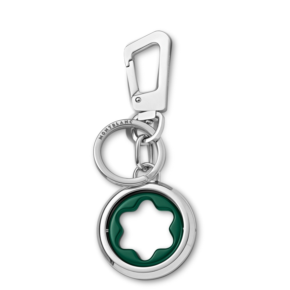 Montblanc Meisterstück Spinning Emblem Schlüsselanhänger Grün