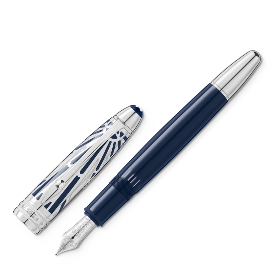 Montblanc Meisterstück The Origin Doué LeGrand Füllfederhalter Blau M