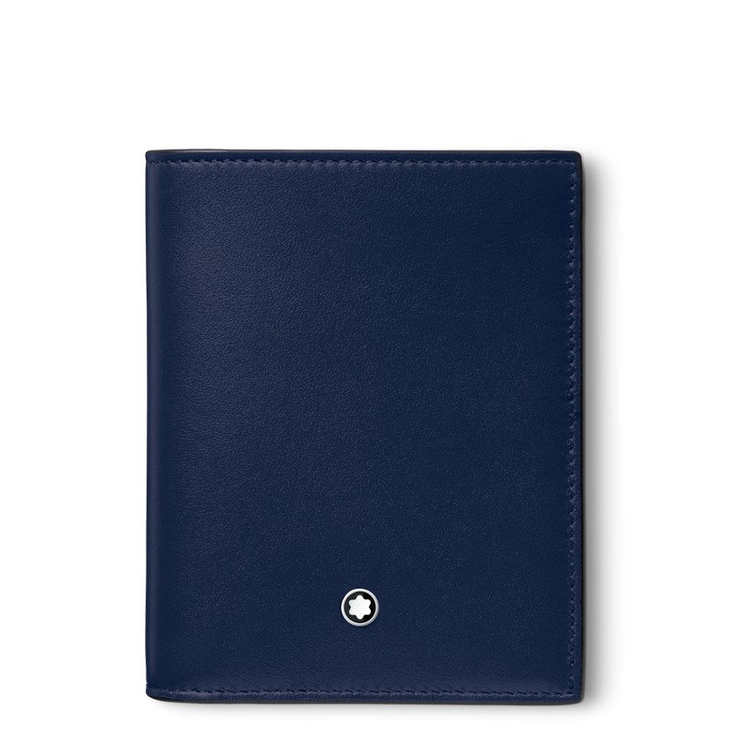 Montblanc Meisterstück Brieftasche Compact 6cc Ink Blue