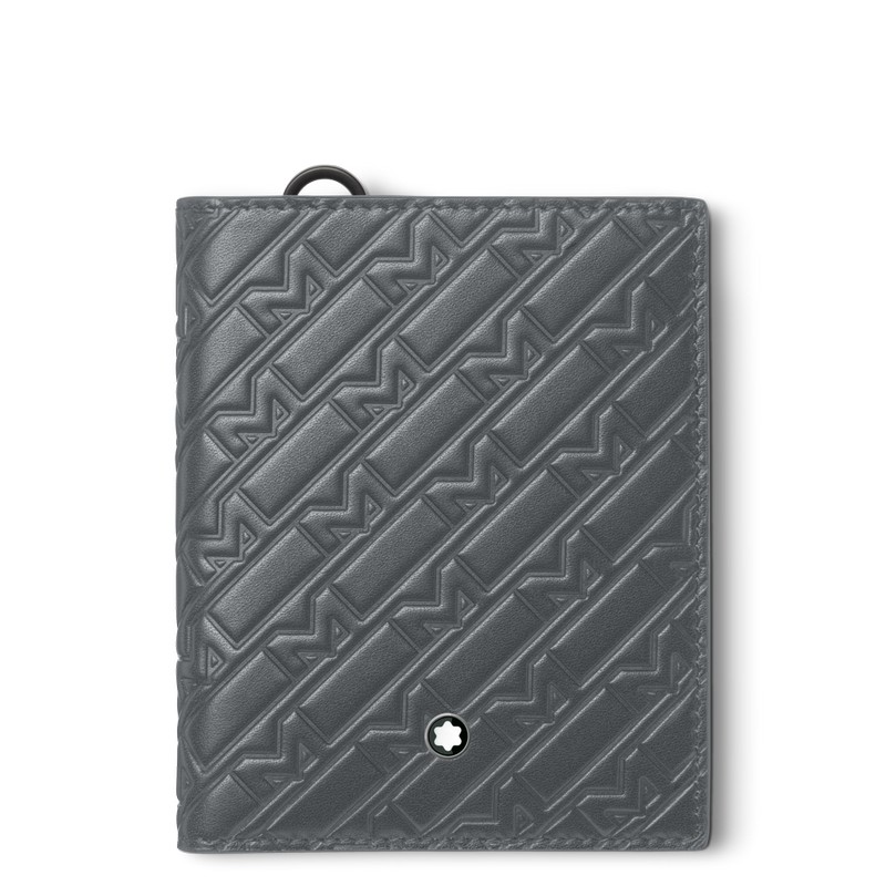 Montblanc M_Gram 4810 Brieftasche Kompakt 6cc Forged Iron